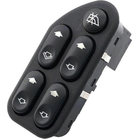 Interrupteur de lève-vitre 95BG14529AB 7S6514529CA 7S6514529AA Compatible avec Ford Fiesta Focus (1/5)