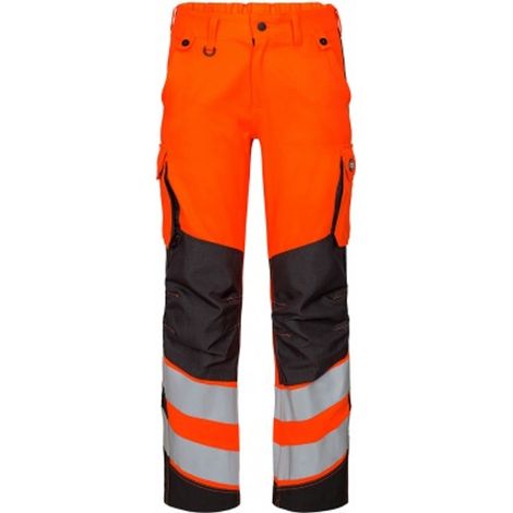 ENGEL Warnschutzhose Safety Light Damen 2543-319-1079 Gr. 46 orange/anthrazit grau (1/2)