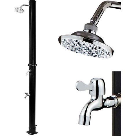 Doccia Solare Giardino Piscina Esterno 20Lt Lava Piedi Miscelatore Campeggio (1/5)