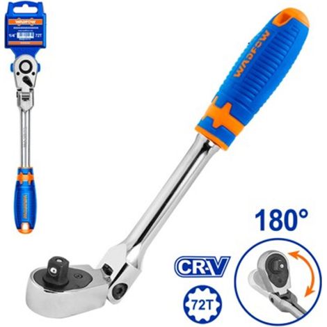 Chiave a cricchetto con testa flessibile da 3/8" - WADFOW
