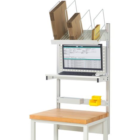 Rau System-Aufbau Komplettset 03, für Produktbreite 750 mm, RAL7035/RAL7035 (1/2)