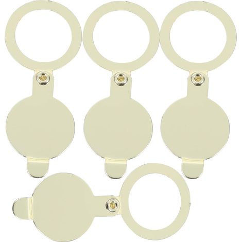 visage pour judas de porte lot de 4 en cuivre avec outils de