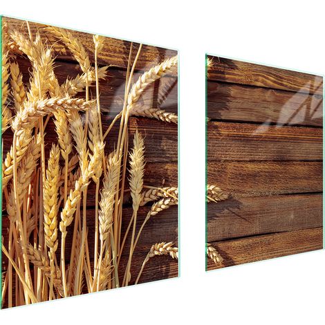 GLASSCHUTZPLATTE FÜR HERD 85x52 WEIZEN (1/5)