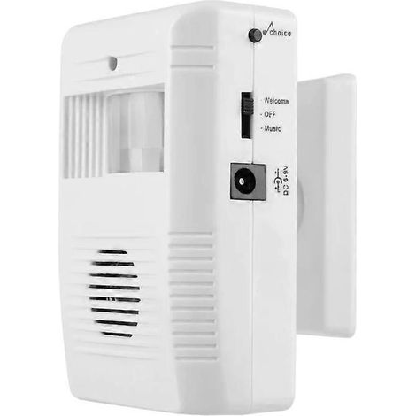 Sonnette de porte à capteur infrarouge - Système d'accueil électronique pour les invités par (1/5)
