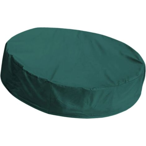 Couverture de piscine ronde et portable tissu Oxford 210D 12