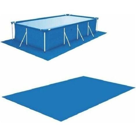 Tapis de sol rectangulaire et carré pour piscine hors-sol, couverture pliante imperméable pour piscine gonflable, piscine pour enfants et spa – antidérapant, résistant aux UV et facile à ranger (1/3)