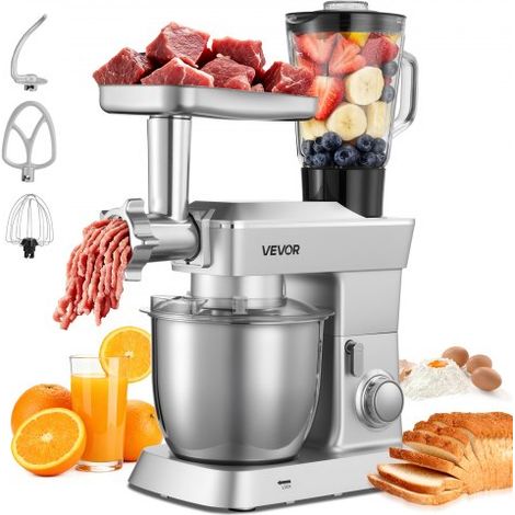 Robot Pâtissier et Culinaire 4 - 3 L Batteur sur Socle 1300 W (1/5)