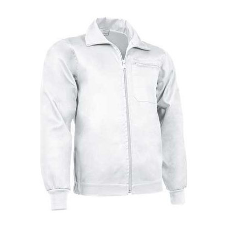 Chaqueta laboral de cuello alto VALENTO Galen S Blanco