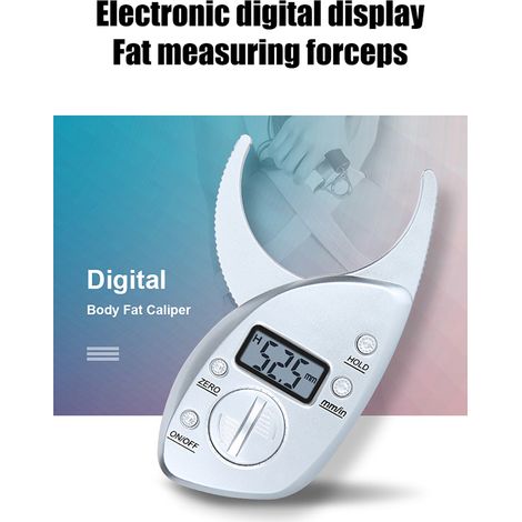 Testeur de plis cutanés, balance électronique, moniteur de fitness, analyseur, outil de mesure numérique de la masse grasse (1/5)