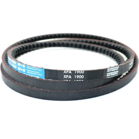 Courroie trapézoidale crantée Optibelt Super X Power XPA1900 Lw