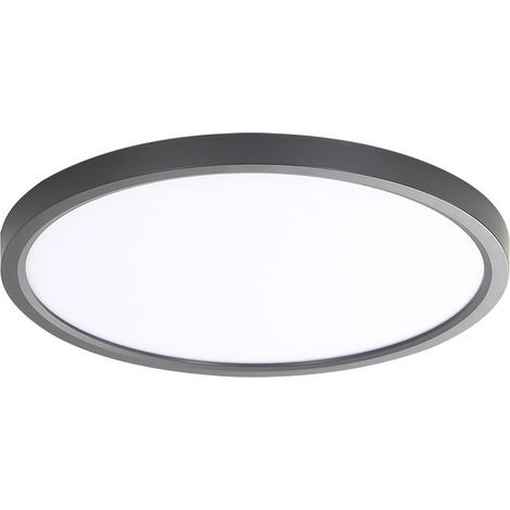 Plafoniera Faure 50W, bianco/nero, 4900 lm, 60x60x2,5 cm