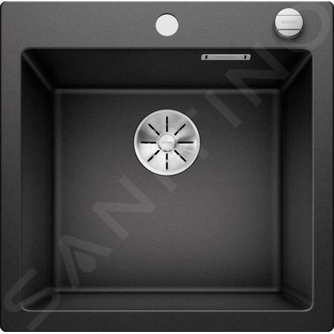 Blanco Pleon 5 - Évier en silgranit, 515x510 mm, avec commande de vidage, anthracite 523676 (1/3)