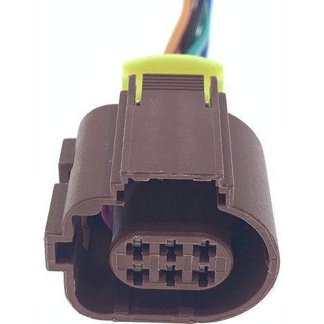 284716-3 Applicable to the JAC Isuzu EGR/exhaust valve plug, 6P hole, DJ7064A-1.5-21 -- Single plug