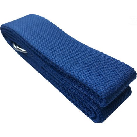 Sangle De Yoga - 250 Cm X 3 Cm - Boucles Métalliques En Forme De D - Pour Étirements Quotidiens Et Rééducation - 1 Pièce (1/5)