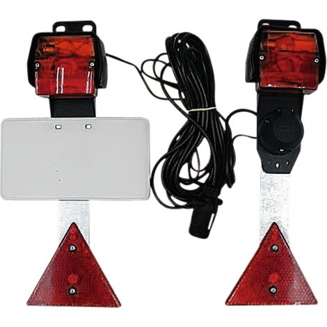 Kit di illuminazione con portatarga a 7 pin