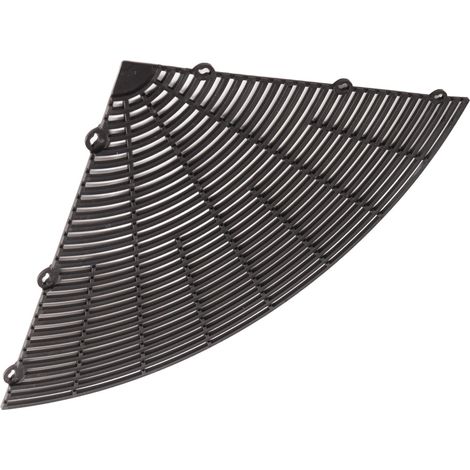 Schutzgitter für Blumentöpfe – Anti-Tilling-Gitter aus schwarzem PP, 30 cm – Set mit 4 Paneelen und 8 Schrauben (1/5)