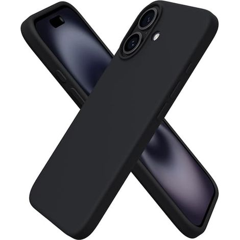 Coque de protection pour iPhone 17 - Toucher soyeux et luxueux, disponible en plusieurs couleurs (noir). (1/5)