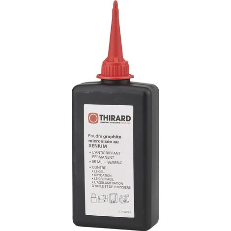 Lubrificante in polvere di grafite per cilindri e serrature, 95 ml – THIRARD (1/5)