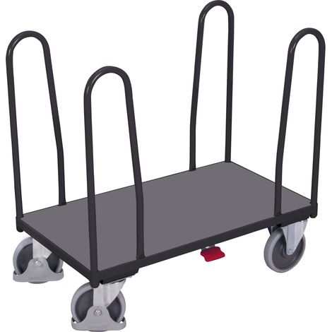 Cordes Seitenbügelwagen mit 4 Bügeln RAL 7016 anthrazitgrau (1/4)