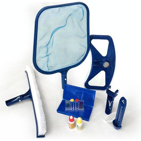 Kit di pulizia piscine da esterno per fondo e superficie San Marco (1/2)