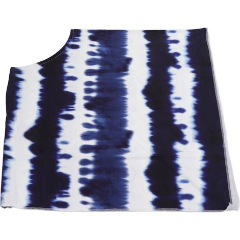 Housse d'allaitement lavable en machine, douce et respirante, confortable et portable, protection pour bébé, bleu tie dye (1/5)