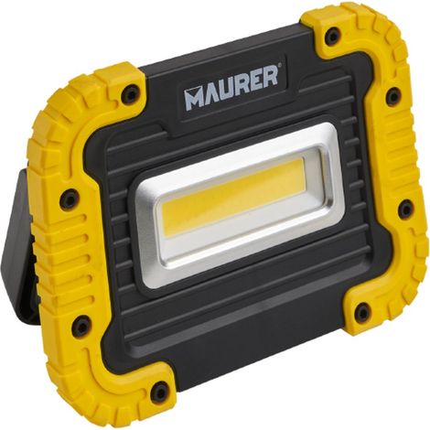 PROIETTORE LED MINI PORTATILE 500L CON CALAMITA (3AA NON INCLUSE) MAURER