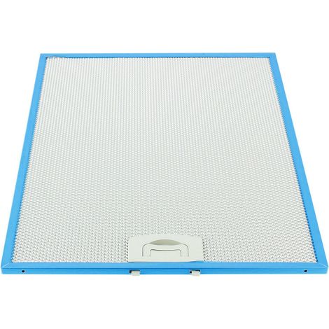 Filtre metal 00SP002960Q pour Hotte AIRLUX, AYA, BLUESKY, ELCOLUX, FIRSTLINE, FRANCIA, KONTACT, PROLINE, SOGELUX