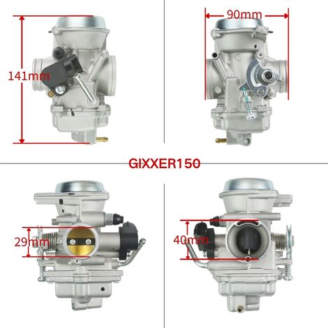 Direct sales of carburetors for Suzuki GIXXER150 and GIXXER155 motorcycles from South America. (1/4)