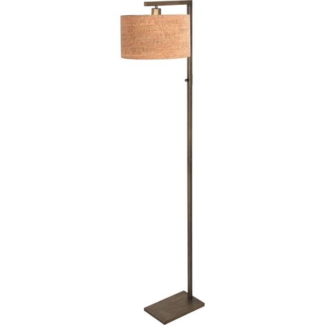 Steinhauer - stehlampe - Stang - bronze - metall textil -