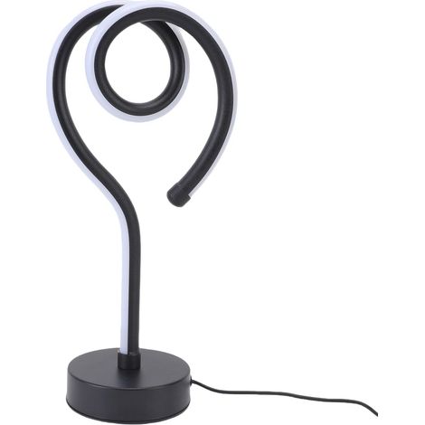 Lampe de Table LED en Spirale, Lampe de Chevet en Aluminium (1/5)