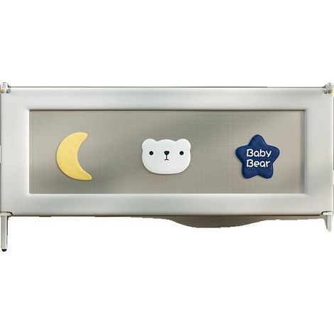 Barrière de lit, ajustable, installation polyvalente, 1pc 1.9m Lune (1/2)