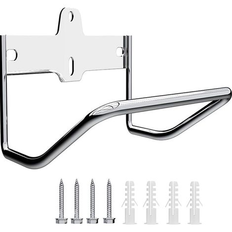 BEBUSINGOTO Crochet de Rangement Etabli Solide pour Échelle - Support Outils Mural pour Garage - Porte Outils Mural Polyvalent pour Échelle, Outils Électriques, Chaises Pliantes et Brouette (1/5)