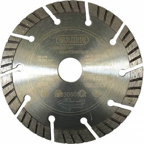 DISCO UNIVERS B07234 SCANALATORE BAIER BDN D 125 MM