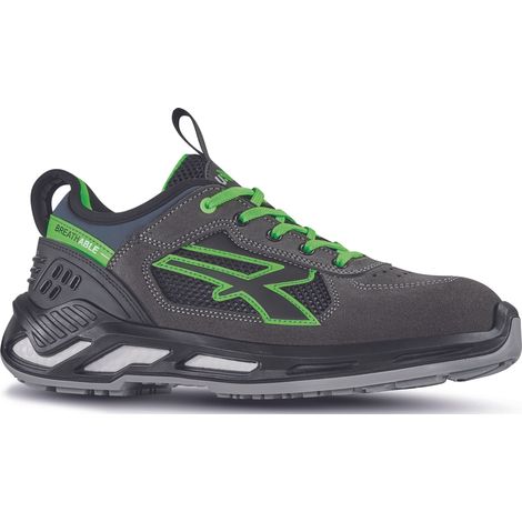 U-Power SCARPE ANTINFORTUNISTICA BASSE S1P SRC ESD NEGAN Col. Antracite Mis. 46