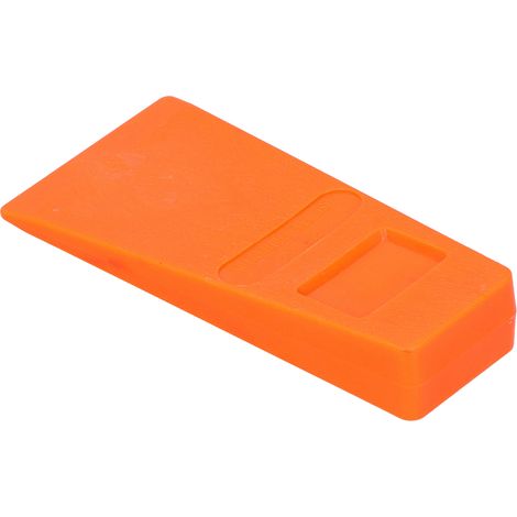 Coin de coupe professionnel orange de 5,5 pouces pour l'abattage d'arbres, accessoires de travail du bois (1/5)