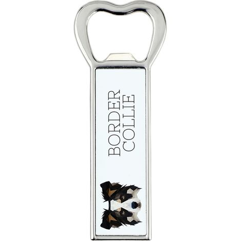Border Collie - apribottiglie con foto e scritta per birra Art-Dog (1/5)