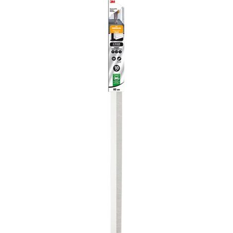 Bas De Porte Alu Sol Irregulier A Visser Blanc 93 Cm - Gpi 3m Bricolage Et Batiment