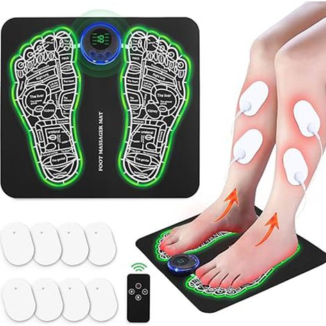 Appareil de massage des pieds intelligent EMS Un à quatre-AquaForge