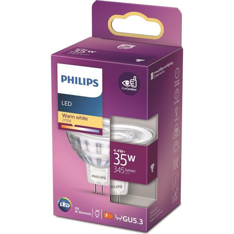 ampoule LED Spot GU5.3 35W Blanc Chaud, Verre (1/5)