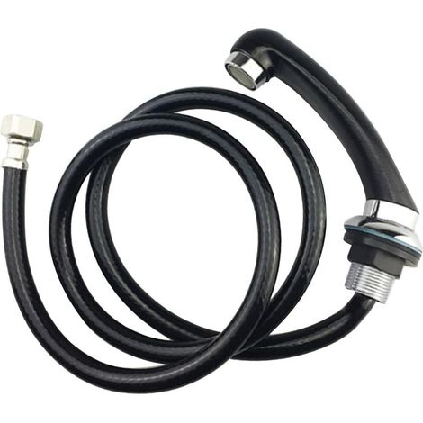 Pommeau de douche à levier avec flexible pour lavabo (1/5)