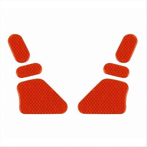 Sicherheits-Warnreflektorband für offene Autotüren (rot) (1/5)