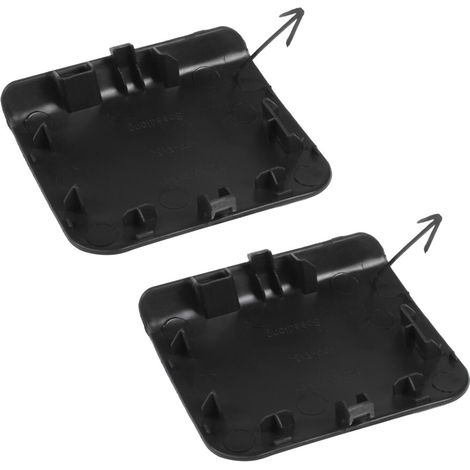 Dos tapas para ganchos de remolque del parachoques delantero para Nissan Micra K14 2014-2016, 622A0-3HN0H