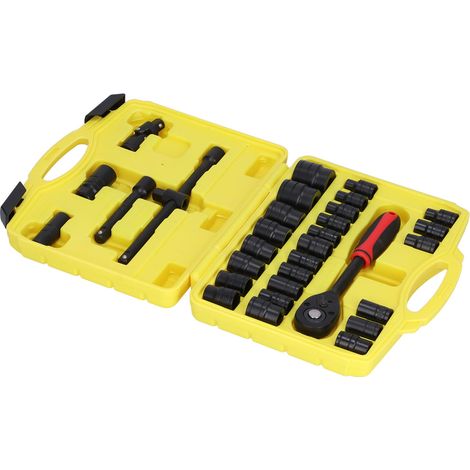 Clé à cliquet 1/2 pouce 8-32mm Kit d’outils mécanique automobile SK-401 (1/5)
