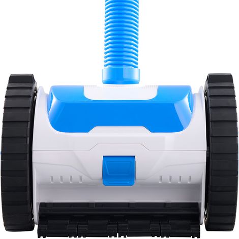 Mophorn Automatic Suction Pool Cleaner, Efficient Pool Vacuum Sweeper with Two Wheels, Suitable for In-ground and Above-ground Pools up to 20 x 40 ft