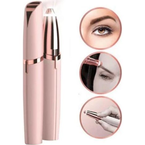 Épilateur, tondeuse pour sourcils/poils du visage/poils du nez/maillot, or rose-AquaForge (1/2)