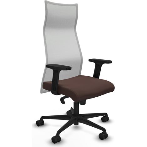 Silla de Oficina Piqueras y Crespo B2D036N Marrón oscuro