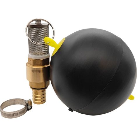 Kit crépine inox 1'' avec flotteur – Clapet anti-retour Ø25mm – Protection pompe contre impuretés – Installation facile avec collier de serrage – Pompe&Moteur (1/4)