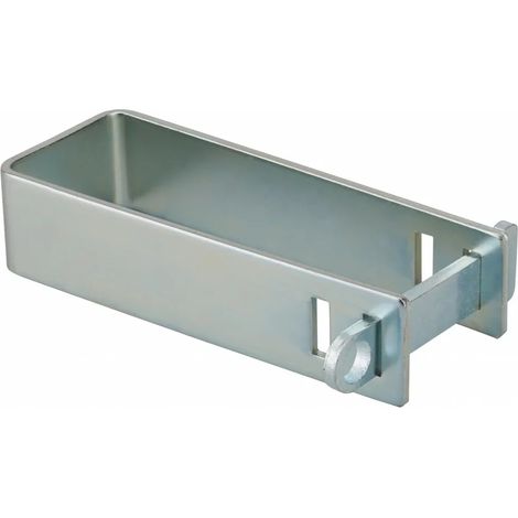 Thirard – Porte-cadenas en acier cémenté zingué – Verrouillage ajustable 136/156mm – Pour grilles et portails à cadre carré – Garantie 10 ans (1/5)