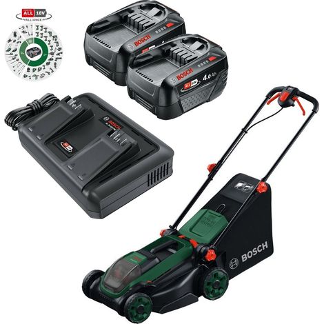 BOSCH L&G ROTAK 18V2-38 Twin 18v Rotary mower
