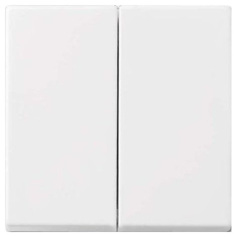 Busch-Jaeger Placca di copertura Interruttori in serie, Pulsanti in serie Busch-balance SI Bianco alpino 2505-914 1 pz.